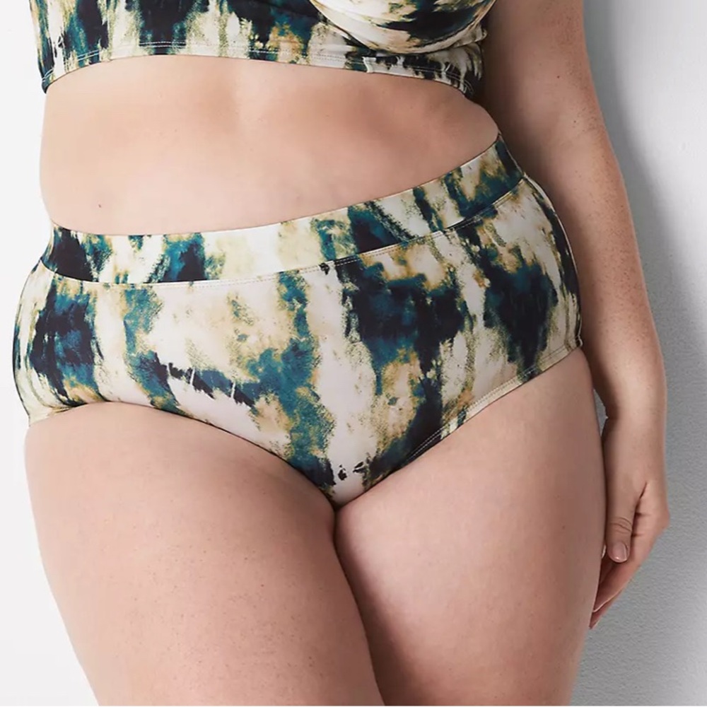 NWT Lane Bryant smoothing swim brief